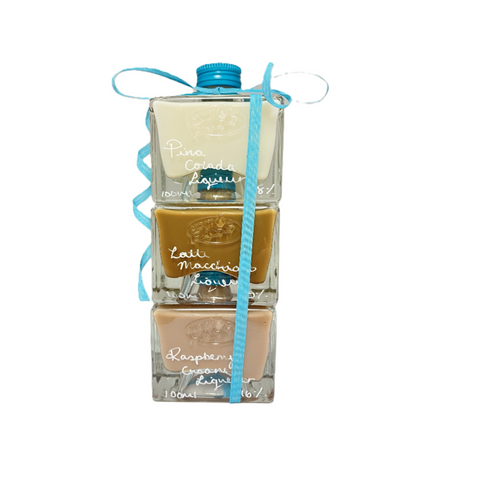 Creamy tower liqueurs